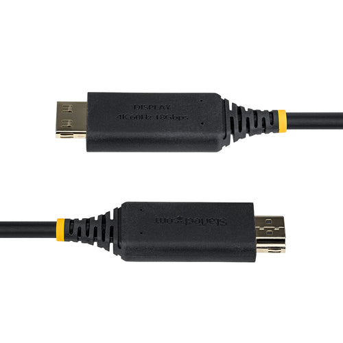 StarTech.com 6ft USB-C to HDMI Adapter Cable, Gripping HDMI Connector, 4K 60Hz, Thunderbolt Compatible, HDR, Uni-Directional Cord for MacBook, Dell, HP, Lenovo