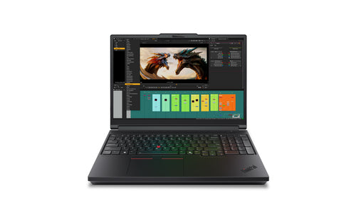 Lenovo ThinkPad P16 Gen 3 Intel Core Ultra 9 285HX Mobile workstation 40.6 cm (16") WUXGA 32 GB DDR5-SDRAM 1 TB SSD NVIDIA RTX PRO 2000 Blackwell Wi-Fi 7 (802.11be) Windows 11 Pro English Black