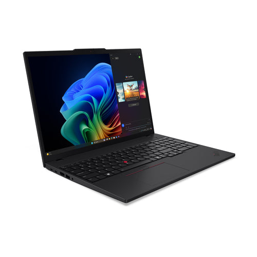Lenovo ThinkPad T16 Gen 4 (AMD) Copilot+ PC AMD Ryzen™ AI 7 350 Laptop 40.6 cm (16") WUXGA 16 GB DDR5-SDRAM 512 GB SSD Wi-Fi 7 (802.11be) Windows 11 Pro Black