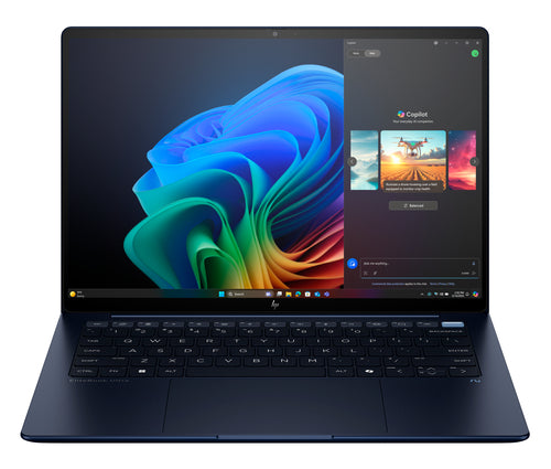 HP EliteBook Ultra G1i AI PC Intel Core Ultra 5 226V Laptop 35.6 cm (14") Touchscreen 2.8K 16 GB LPDDR5x-SDRAM 512 GB SSD Wi-Fi 7 (802.11be) Windows 11 Pro Blue