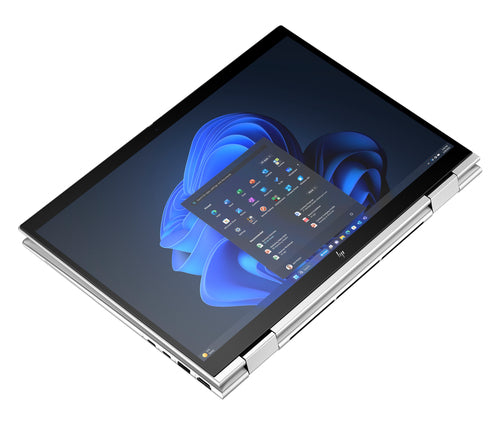 HP Elite x360 830 G11 Intel Core Ultra 7 165U Hybrid (2-in-1) 33.8 cm (13.3") Touchscreen WUXGA 16 GB LPDDR5x-SDRAM 512 GB SSD Wi-Fi 6E (802.11ax) Windows 11 Pro Silver