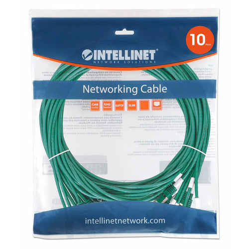 Intellinet 745000 networking cable Green 0.15 m Cat8.1 U/FTP (STP)