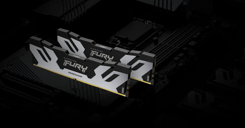Kingston Technology FURY 96GB 6000MT/s DDR5 CL32 DIMM (Kit of 2) Renegade Silver XMP