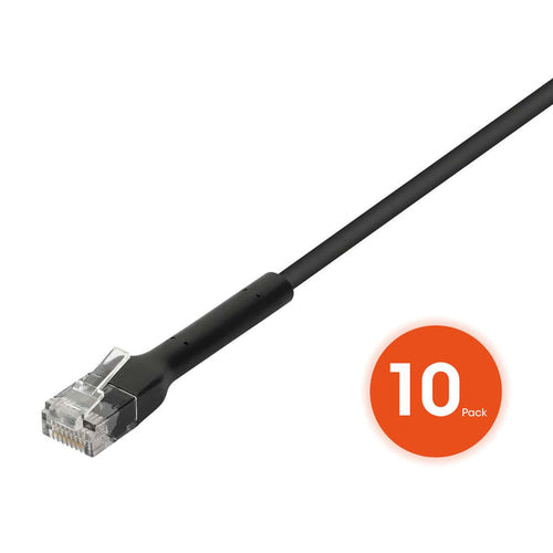 Intellinet 745185 networking cable Black 1 m Cat6 U/UTP (UTP)