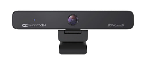 AudioCodes RXV100 Hub with Audio bundled with RXVCam50M and RX40 (Audio Bar with satellite speakers) for use up to large rooms. Compatible with Teams or Zoom