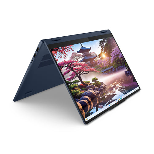 Lenovo IdeaPad 5 2-in-1 16AKP10 Copilot+ PC AMD Ryzen™ AI 7 350 Hybrid (2-in-1) 40.6 cm (16") Touchscreen WUXGA 16 GB LPDDR5x-SDRAM 1 TB SSD Wi-Fi 7 (802.11be) Windows 11 Home English Blue