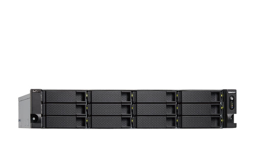 QNAP TS-h1886XU-RP R2 NAS Rack (2U) Intel® Xeon® D D-1622 32 GB DDR4 0 TB QuTS hero Black