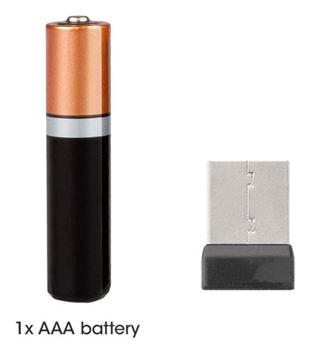 Manhattan 12 Multimedia/Function Keys, USB-A Nano Receiver, Compact, Low-Profile Format, for PC and Laptop, Black