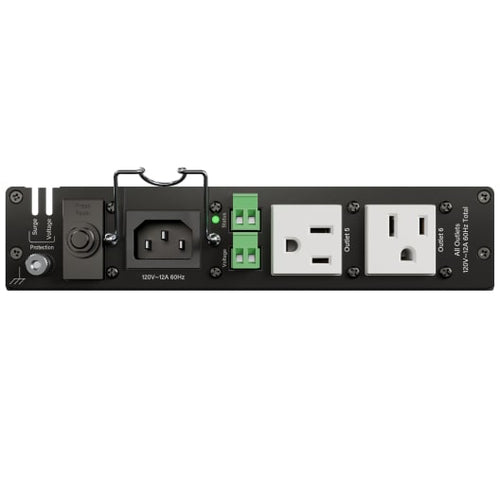 Middle Atlantic Products PDX-615C-SP power distribution unit (PDU) 6 AC outlet(s) 0U Black, White