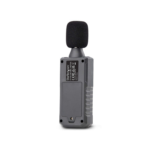 StarTech.com Handheld Digital Sound Meter w/Large LCD, Noise/Decibel Level Reader for Server Room/Office, Audio Monitor, 30-130dBA Range, Accurate Min/Max Readings