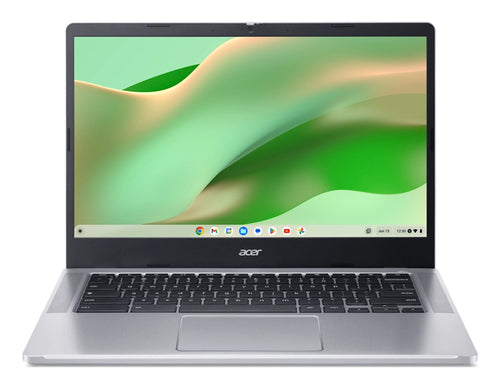 Acer Chromebook CB314-4HT-32X6 Intel Core i3 N-series i3-N305 35.6 cm (14") Touchscreen Full HD 8 GB LPDDR5-SDRAM 128 GB SSD Wi-Fi 6 (802.11ax) ChromeOS Silver