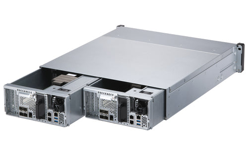 QNAP ES2486dc NAS Rack (2U) Intel® Xeon® D D-2142IT 128 GB DDR4 0 TB QNAP Enterprise System Black