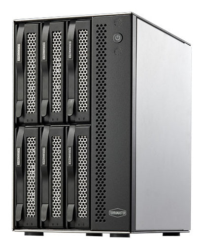 TerraMaster D6-320 disk array Desktop Black