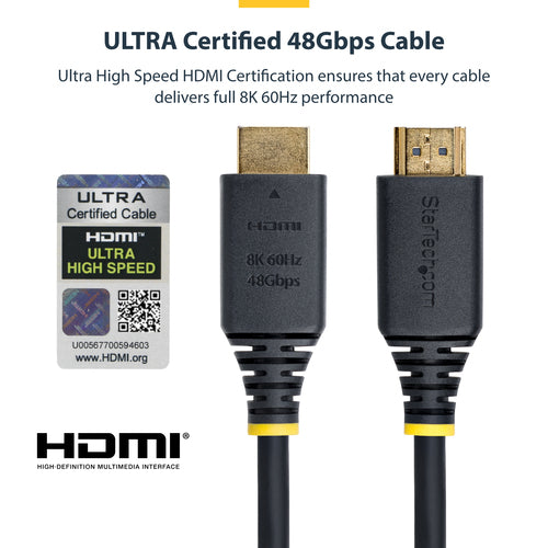 StarTech.com 15ft Ultra High Speed HDMI 2.1