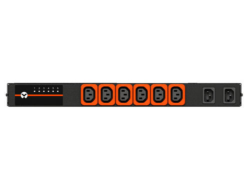 Vertiv Geist AUU5M1R5-06L137-1C14C14A900-D power distribution unit (PDU) 6 AC outlet(s) 0U Black