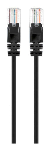 Intellinet 745758 networking cable Black 0.15 m Cat6a U/UTP (UTP)