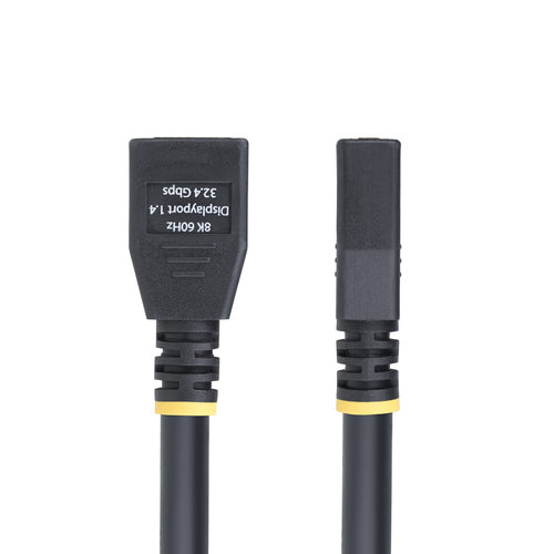 StarTech.com 10ft (3m) DisplayPort 1.4 Extension Cable, DP 1.4 Port Saver Cable, 8K 60Hz, DP Male to Female Extension Adapter Cord, DisplayPort Extension Cable, TPE Jacket, M/F