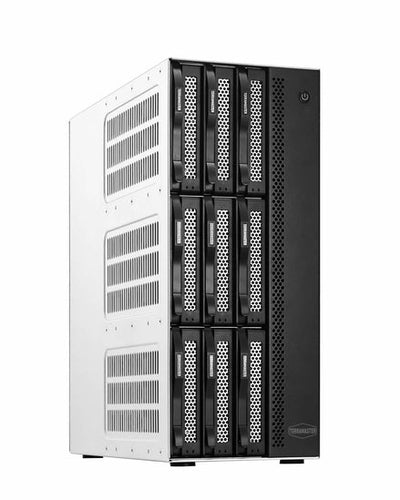 TerraMaster T9-500 PRO NAS/storage server Desktop Intel® Core™ i7 16 GB DDR5 0 TB Grey