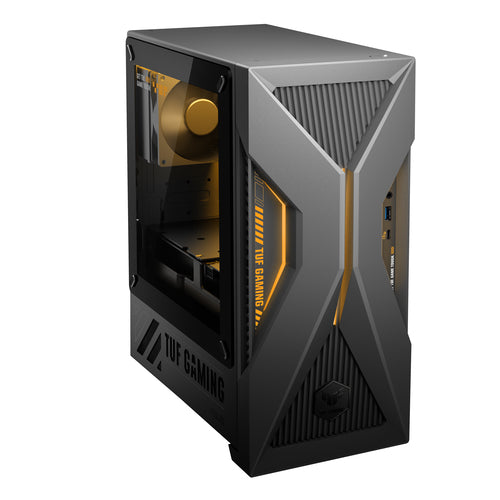 ASUS TUF Gaming T500 T500MV-MS564TI Intel® Core™ i5 i5-13420H 16 GB DDR5-SDRAM 1 TB SSD NVIDIA GeForce RTX 5060 Ti Windows 11 Home Mini Tower PC Black, Grey