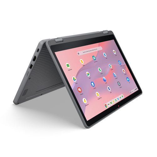 Lenovo Chrome 500e 2in1 G5 M89 MediaTek Kompanio 540 Chromebook 31 cm (12.2") Touchscreen WUXGA 8 GB 64 GB UFS Wi-Fi 6E (802.11ax) ChromeOS Grey