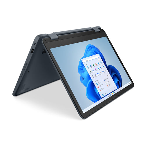 Lenovo 500w Yoga Gen 4 Intel® N N100 Hybrid (2-in-1) 31 cm (12.2") Touchscreen WUXGA 4 GB LPDDR5-SDRAM 128 GB SSD Wi-Fi 6 (802.11ax) Windows 11 Pro Academic Grey QWERTY US English