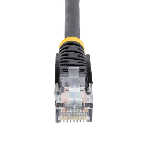 StarTech.com Cat5e patch cable with snagless RJ45 connectors – 3 ft, black
