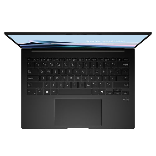 ASUS Zenbook 14 OLED UM3406KA-PS76T AMD Ryzen™ AI 7 350 Laptop 35.6 cm (14") WUXGA 16 GB LPDDR5x-SDRAM 1 TB SSD Wi-Fi 6E (802.11ax) Windows 11 Home Black