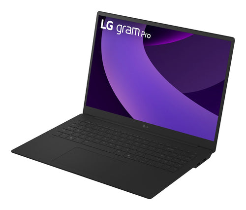 LG Gram Pro 16Z90TP Copilot+ PC Intel Core Ultra 7 255H Laptop 40.6 cm (16") WQXGA+ 32 GB LPDDR5x-SDRAM 1 TB SSD Wi-Fi 7 (802.11be) Windows 11 Pro English Black