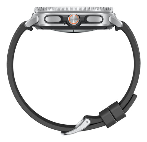 Samsung Galaxy Watch8 Classic 3.3 cm (1.3") AMOLED 46 mm Digital 438 x 438 pixels Touchscreen Silver Wi-Fi GPS (satellite)