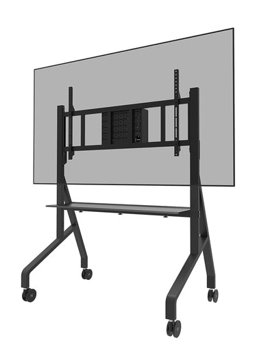 Neomounts FL50-575BL1 TV trolley 65-115" - fast installation - TÜV