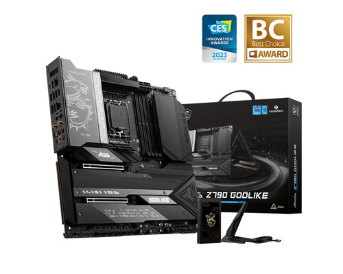 MSI MEG Z790 GODLIKE Intel Z790 LGA 1700 Extended ATX