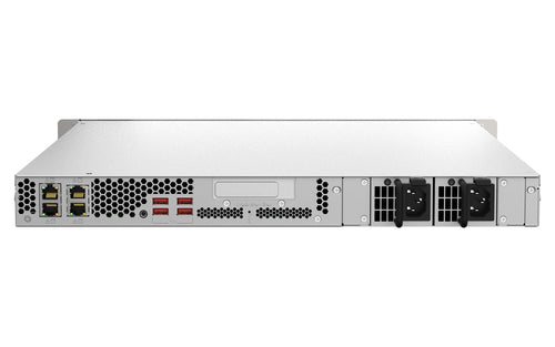 QNAP TS-h987XU-RP NAS Rack (1U) Intel Xeon E E-2334 16 GB DDR4 0 TB QuTS hero Black