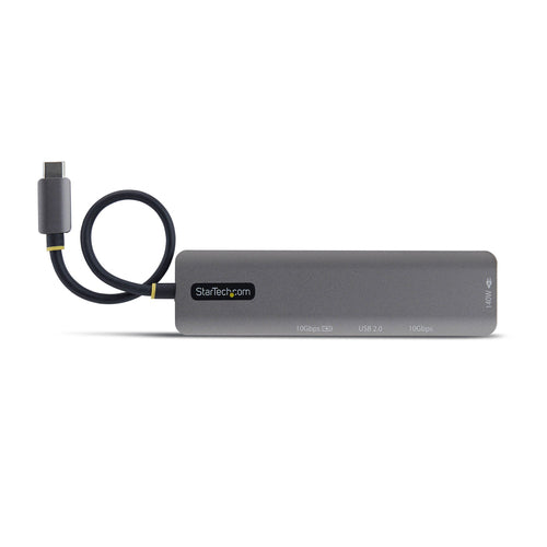 StarTech.com USB-C to HDMI Multiport Adapter with 140W PD Charging, 4K 60Hz, USB 10Gbps Hub, Type-C Mini Dock for MacBook / Dell / Thinkpad / HP