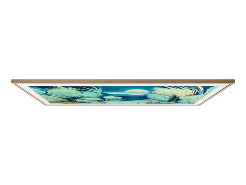 Samsung 32" The Frame Customizable Bezel - Modern Teak