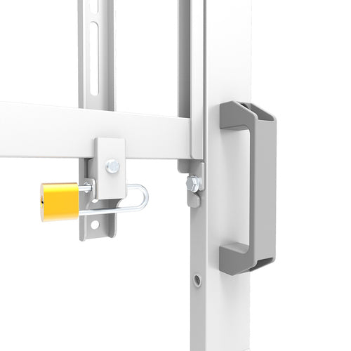 Neomounts FL50-575WH1 TV trolley 65-115" - fast installation - TÜV