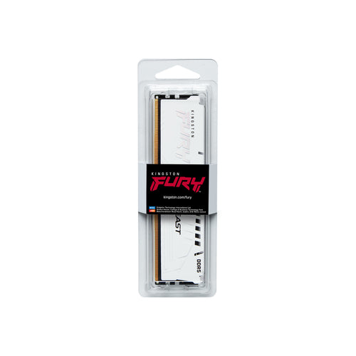 Kingston Technology FURY Beast 32GB 5200MT/s DDR5 CL40 DIMM White XMP