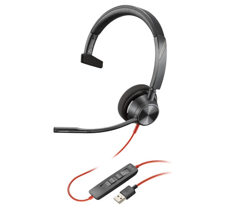 HP Poly Poly Blackwire 5220 Stereo USB-A Headset