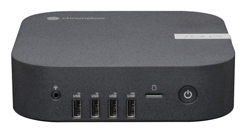 ASUS Chromebox 5a CHROMEBOX5A-SC041UN Intel® Celeron® 7305 4 GB DDR4-SDRAM 128 GB SSD ChromeOS Small Desktop Mini PC Black
