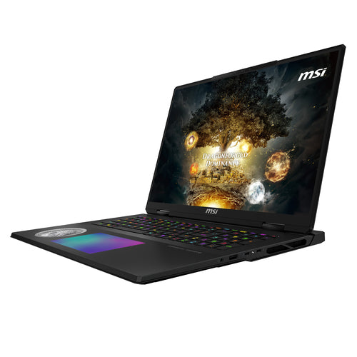MSI Titan 18 HX DRAGON EDITION NORSE MYTH A2XWIG-442US Intel Core Ultra 9 285HX Laptop 45.7 cm (18") UHD+ 64 GB DDR5-SDRAM 6 TB SSD NVIDIA GeForce RTX 5080 Wi-Fi 7 (802.11be) Windows 11 Pro Black