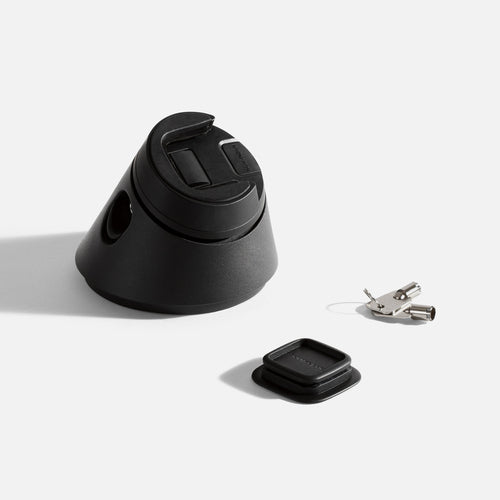 Bouncepad Click Dark | Secure Tablet & iPad Stand & Docking Staton