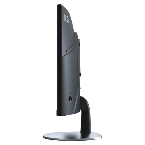 MSI Pro MP242C 23.6 Inch Curved Monitor, 1500R, Full HD (1920 x 1080), 75Hz, VA, 5ms, HDMI, VGA, Built-in Speakers, Anti-Glare, Anti-Flicker, Less Blue light, TÜV Certified, VESA, Kensington, Black