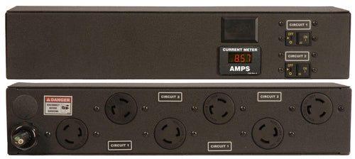 Vertiv Geist 2XPRA060-103L20TL6 power distribution unit (PDU) 6 AC outlet(s) 0U Black