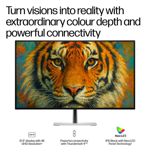 HP Series 7 Pro 31.5 inch 4K Thunderbolt 4 Docking Monitor - 732xk