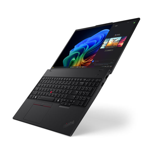 Lenovo ThinkPad T16 Gen 4 (AMD) Copilot+ PC AMD Ryzen™ AI 7 350 Laptop 40.6 cm (16") Touchscreen WUXGA 32 GB DDR5-SDRAM 512 GB SSD Wi-Fi 7 (802.11be) Windows 11 Pro Black