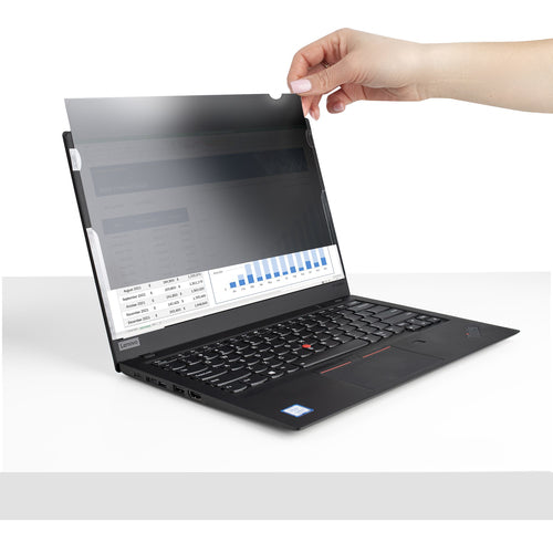 StarTech.com 14in Laptop Privacy Screen - Anti-Glare Privacy Filter for Widescreen (16:9) Displays - Laptop Monitor Screen Protector with 51% Blue Light Reduction - Reversible Matte/Glossy Sides