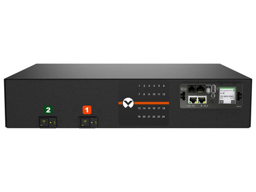 Vertiv Geist MNR5MDR6-24CF18-3TL6A0H10-S power distribution unit (PDU) 24 AC outlet(s) 0U Black