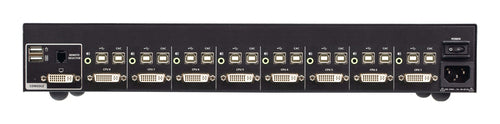 ATEN CS1188D4C KVM switch Rack mounting Black