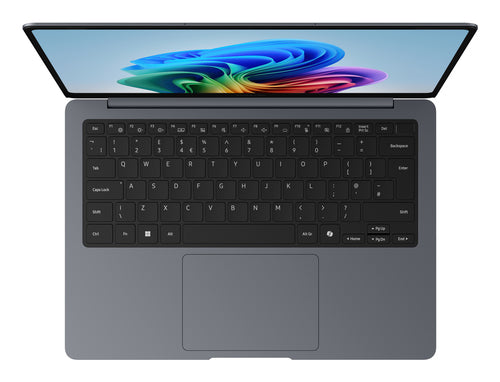 Samsung Galaxy Book6 Pro Copilot+ PC Intel Core Ultra 5 325 Laptop 35.6 cm (14") Touchscreen WQXGA+ 16 GB LPDDR5x-SDRAM 512 GB SSD Wi-Fi 7 (802.11be) Windows 11 Pro Grey