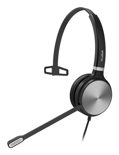 Yealink YHS36 Headset Wired Head-band Office/Call center Black, Silver