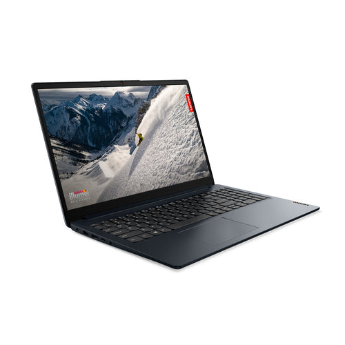 Lenovo IdeaPad 1 15AMN7 AMD Ryzen™ 5 7520U Laptop 39.6 cm (15.6") Full HD 4 GB LPDDR5-SDRAM 128 GB SSD Wi-Fi 6 (802.11ax) Windows 11 Home in S mode English Blue